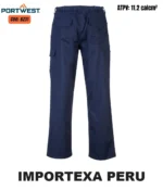 Pantalón Ignífugo BZ31 Portwest Cargo Bizweld – 11.2 cal/cm², Protección Arco Eléctrico - Imagen 2