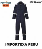 Overol Ignífugo y Antiestático FR50 Portwest – 13.6 cal-cm²