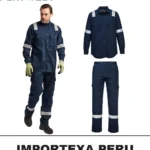 Camisa y pantalón ignífugo 9.7 cal/cm² resistente a la llama