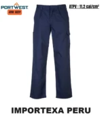 Pantalón Ignífugo BZ31 Portwest Cargo Bizweld – 11.2 cal/cm², Protección Arco Eléctrico