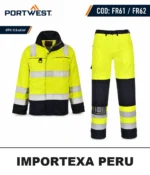 Pantalón Ignífugo Portwest FR62 de Alta Visibilidad Multi-Norm - Imagen 2