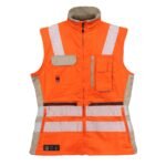 Chaleco Geólogo Ignífugo Absolute Fire FRSVT NFPA 13034 Mujer Naranjo – Beige