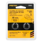 Blíster con 2 cuchillas para cortador de tubo COT-P, Pretul 20963