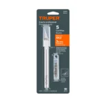 Exacto 6" profesional con 5 cuchillas de acero SK2, TRUPER 16969