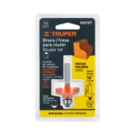 Broca para router, pecho paloma, 1-1/4" con balero, Truper 102727