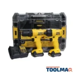 Taladro Atornillador 12V 3/8" + Atornillador Impacto 12V 1/4" DCK201C2-B2 Dewalt