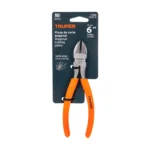 Alicate pinza de corte diagonal 6" mango de PVC, Truper 17312