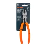 Alicate pinza de corte diagonal 7" mango de PVC, Truper 17313