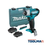 Llave de Impacto 3/8" 12V CXT 2 Bat + 6 Dados Makita TW140DSAEX