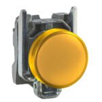Piloto amarillo 230/240VAC 22mm IP65