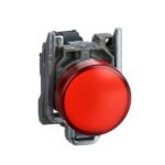 Piloto rojo LED 110/120VAC 22mm IP65
