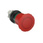 Cabeza para pulsador emergencia tipo tubo rojo desenclavado p/giro 30mm