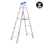 ESCALERA ALUMINIO TIJERA SIMPLE ACCESO 8 PASOS 113KG 2.44m ATS113-8I AMERICAN BULL - Imagen 4
