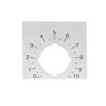 Placa escala 0-10 posiciones para potenciómetro