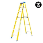 ESCALERA FIBRA SIMPLE ACCESO 8 PASOS 113KG 2.44m FTS113-8I AMERICAN BULL - Imagen 4