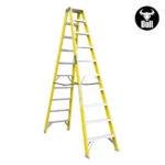 ESCALERA FIBRA TIJERA DOBLE ACCESO 10 PASOS 150KG 3.05m FTD150-10IA AMERICAN BULL - Imagen 3