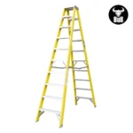 ESCALERA FIBRA TIJERA DOBLE ACCESO 10 PASOS 150KG 3.05m FTD150-10IA AMERICAN BULL - Imagen 4