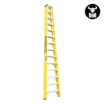 ESCALERA FIBRA TIJERA DOBLE ACCESO 14 PASOS 150KG 4.27m FTD150-14IA AMERICAN BULL - Imagen 2