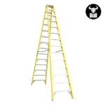 ESCALERA FIBRA TIJERA DOBLE ACCESO 14 PASOS 150KG 4.27m FTD150-14IA AMERICAN BULL - Imagen 3