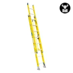 ESCALERA FIBRA TELESCOPICA 16 PASOS 102KG 4.14m FTT102-16II AMERICAN BULL - Imagen 2