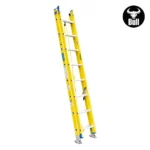 ESCALERA FIBRA TELESCOPICA 16 PASOS 102KG 4.14m FTT102-16II AMERICAN BULL - Imagen 3