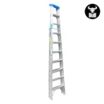 ESCALERA ALUMINIO TIJERA SIMPLE ACCESO 10 PASOS 136KG 3.05m ATS136-10IA AMERICAN BULL - Imagen 2