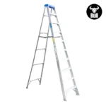 ESCALERA ALUMINIO TIJERA SIMPLE ACCESO 10 PASOS 136KG 3.05m ATS136-10IA AMERICAN BULL - Imagen 3