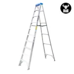 ESCALERA ALUMINIO TIJERA SIMPLE ACCESO 10 PASOS 136KG 3.05m ATS136-10IA AMERICAN BULL - Imagen 4