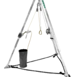 TRIPODE PARA ESPACIOS CONFINADOS (CUERDA,CABLE, POLEAS Y MALACATE MANUAL) TECM HAUK
