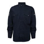 Camisa Ignifuga Absolute Fire Antiestático FRST NFPA 13034 Azul Marino