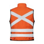 Chaleco Geologo Activex Canvas Naranjo Mujer Reflectante 360° - Imagen 3