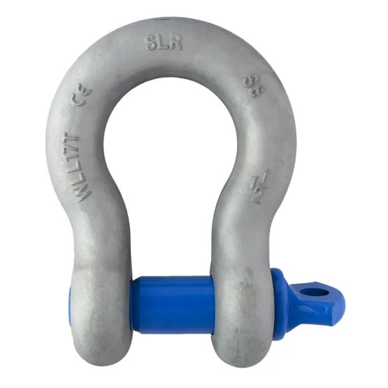 G-209 GRILLETE DE ACERO FORJADO ANCLA TIPO LIRA 1 1/2" 17T FS 6:1 SLR