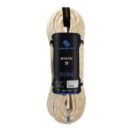 CUERDA SEMI-ESTÁTICA 11MM BLANCO-CHISPAS AMARILLAS STATIC 11 (PRESENTACIÓN MÁX 400MTS) 31 kN CE-EN 1891 S11 ARMBURY