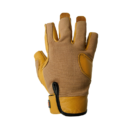 GUANTES FLEXIBLES DE CUERO CORTOS TALLA M CE-EN 388-EN 420 PUNCHY HALF FINGER - 4183112 ARMBURY