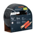 Manguera para compresor, de hule, 10m x 3/8", Truper 19016
