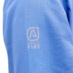 Camisa Ignifuga Antiestática FRST NFPA 13034 Celeste Absolute Fire - Imagen 7