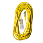 Extensión eléctrica 15 m 3 Tomas Amarillo Home Light Amarillo