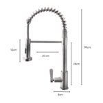 Llave caño flexible para mueble premiun Valmax - Imagen 2