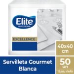 Servilleta Doblada Gourmet Excellence Una Hoja 50 Un