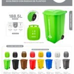 TACHO RECOLECTOR MEGAFORTE # 220 C/LOGO ECOLOGICO