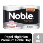 Papel Higiénico Noble Premium 4 un 40 mts