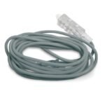 Extensión eléctrica 20 m 3 tomas gris Home Light