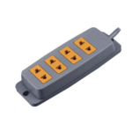 Extensión eléctrica 15 m 4 Tomas Gris Home Light Gris