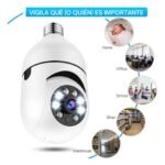 Cámara de seguridad panorámica WIFI tipo Foco Home Light - Imagen 5