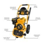 Hidrolavadora Industrial 3100 PSI 214 Bar a Gasolina Ingco - Imagen 3
