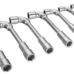 Juego de llaves de tubo acodadas de dos bocas métricas con Dynamic-Drive™ de 12 x 6 puntos (8 piezas)