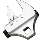 Llaves ajustables «inglesas» Crowfoot con cuadrado de 3/8″