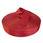 CINTA DE POLIÉSTER 5"-127mmx100mts ROJO FS 5:1 ASME B30.9 (NORMATIVA EEUU) - RUPTURA