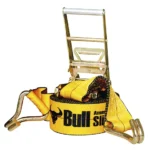 FAJA RACHET C/GANCHO GARRA 2"X4.5TX9M FS 3:1 RUPTURA: 4.5T (10,000LBS) TRABAJO: 1.51T