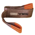 ESLINGA MARRÓN 6"X4mtsX8.4TX2CAPAS FS 5:1 ASME B30.9 (NORMATIVA EEUU) AMERICAN BULL